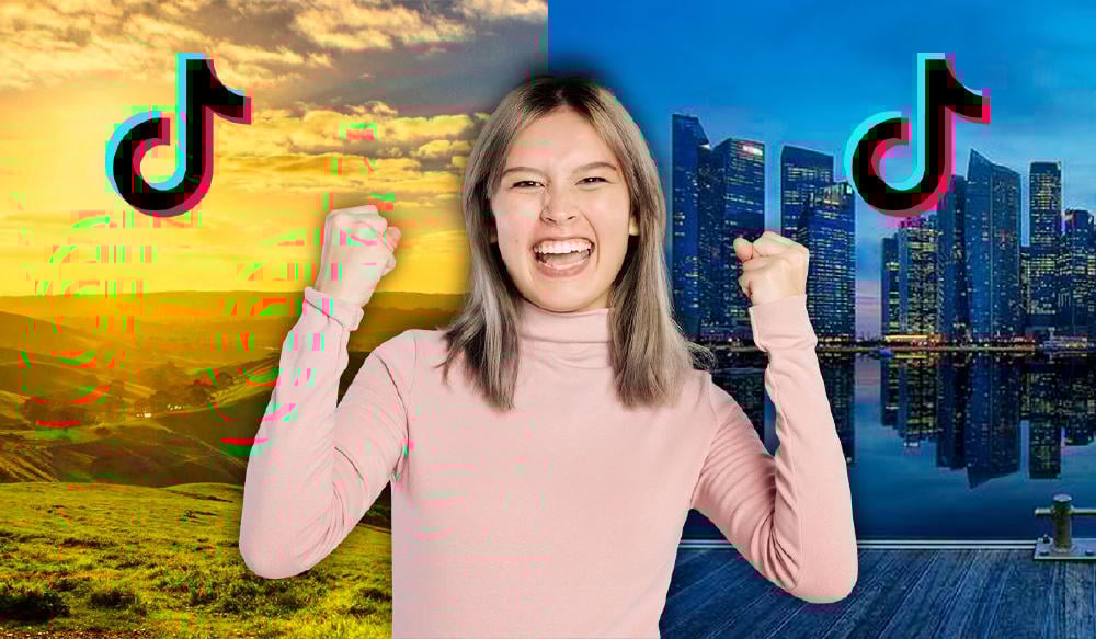 cambiar fondo app tiktok