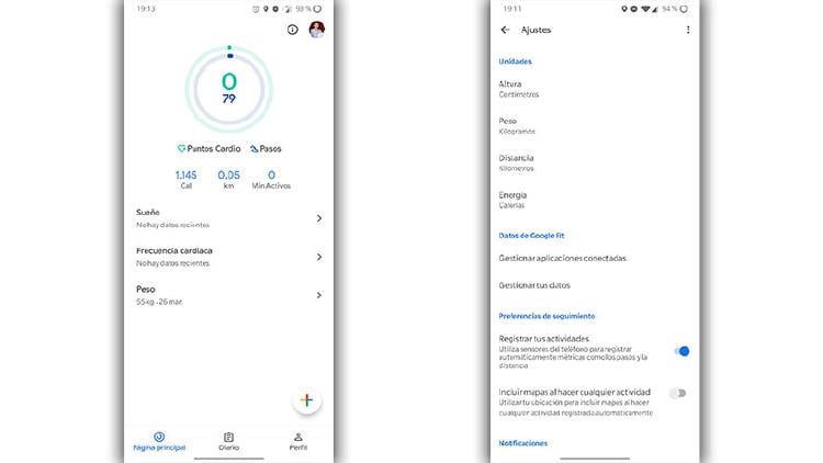 google fit deporte google fit deporte