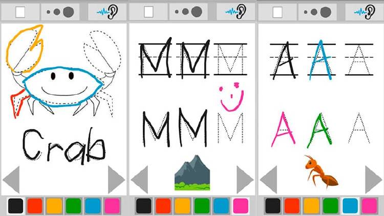 Dibujar letras Dibujar letras