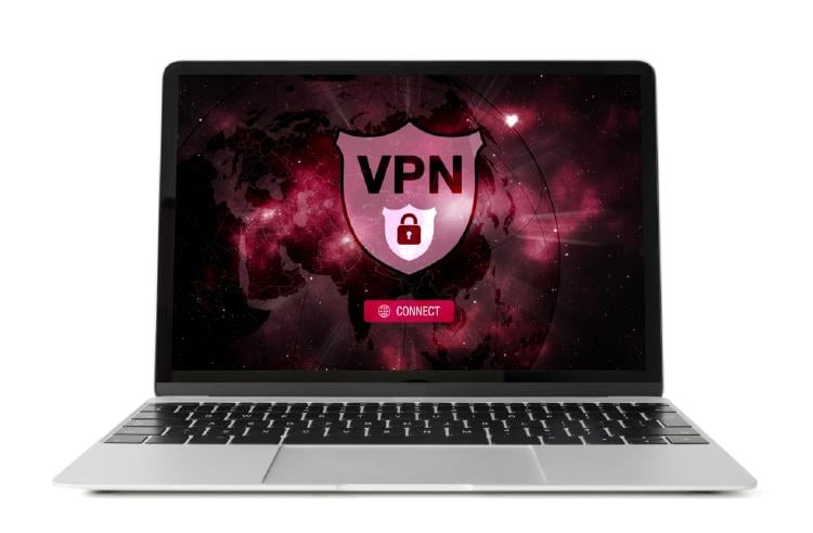 portátil con vpn