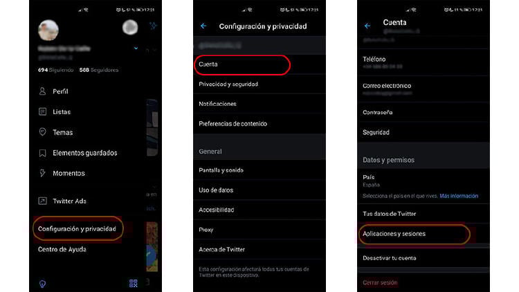 revocar acceso twitter movil revocar acceso twitter movil
