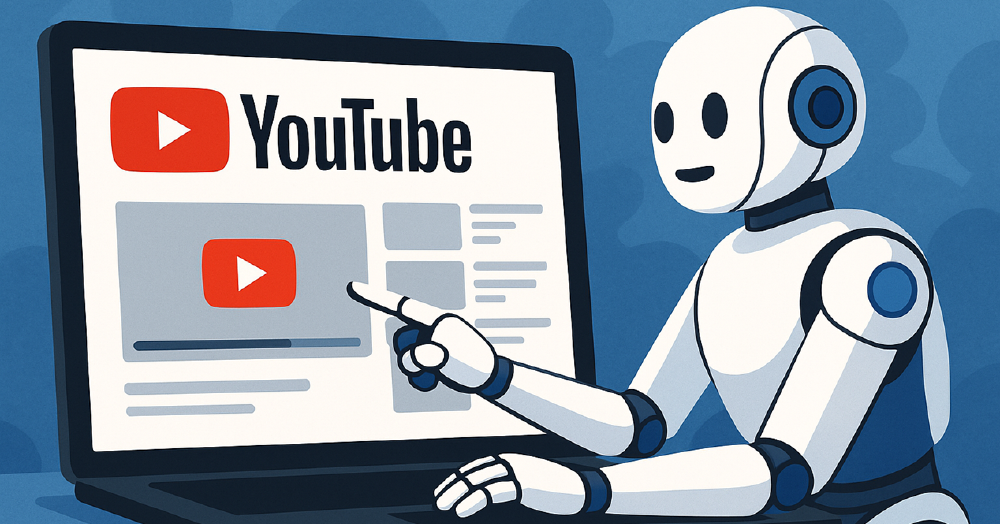 Youtube IA robot