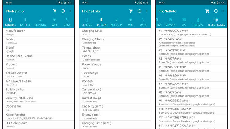 codigos secretos movil códigos secretos móvil