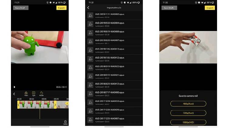 unir video android 2 unir video android 2