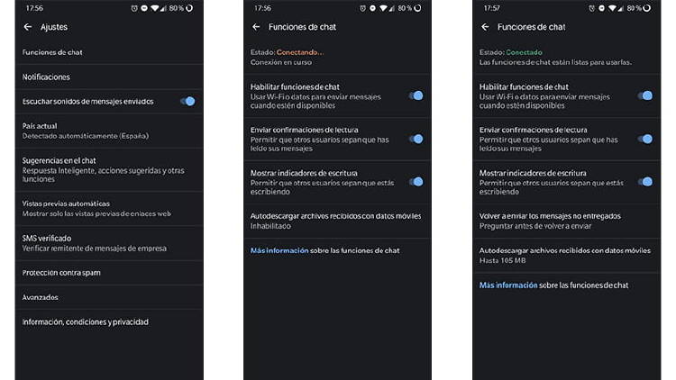 Cómo utilizar los mensajes RCS en cualquier móvil Android Cómo utilizar los mensajes RCS en cualquier móvil Android