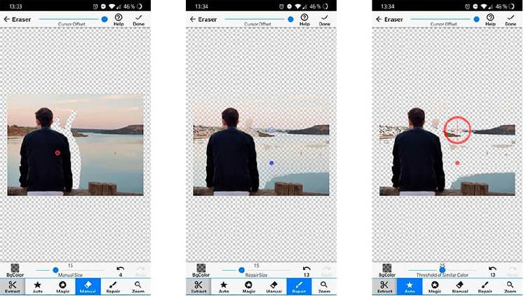 Mejores apps para quitar el fondo de una imagen en Android Mejores apps para quitar el fondo de una imagen en Android