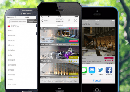 mejor app  para encontrar hoteles desde ipad