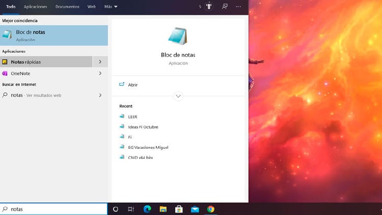 notas windows 10 notas windows 10