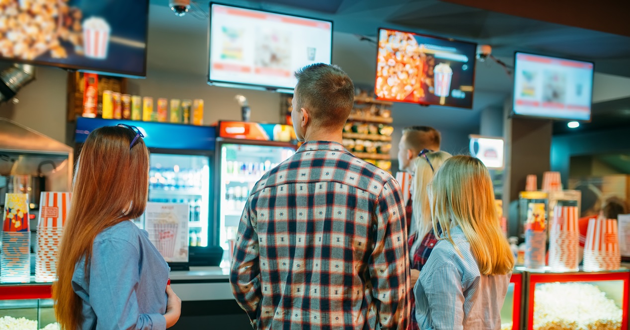 comida en el cine