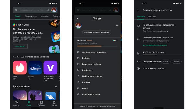 aplicaciones no usamos google play aplicaciones no usamos google play