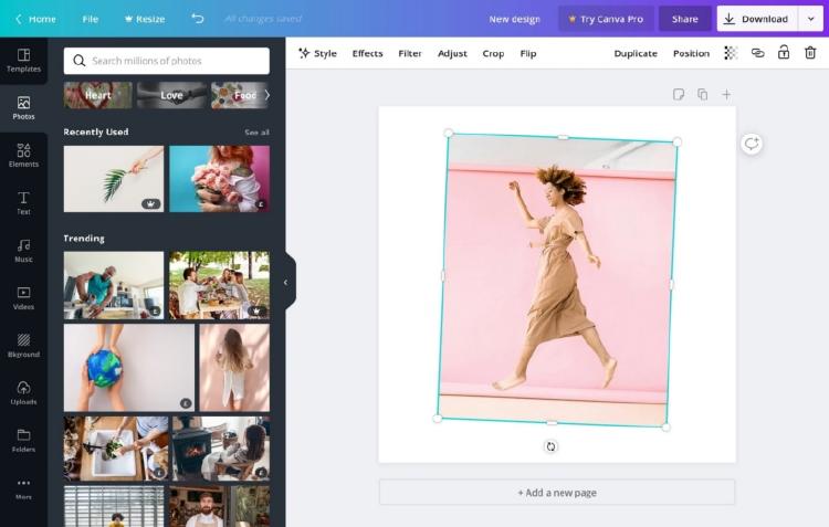 canva folletos Aplicación canva para pc