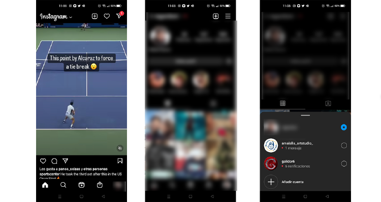 Instagram cambiar cuentas Instagram cambiar cuentas