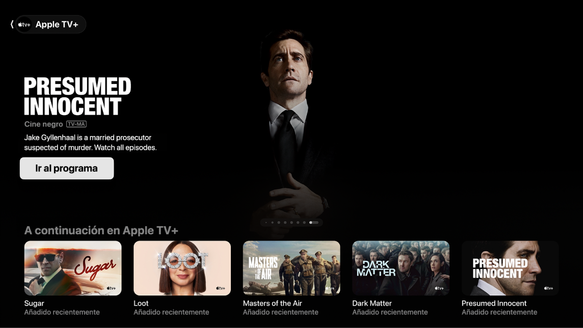 subtítulos Apple TV