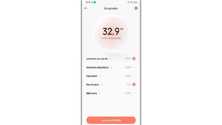 limpiador miui