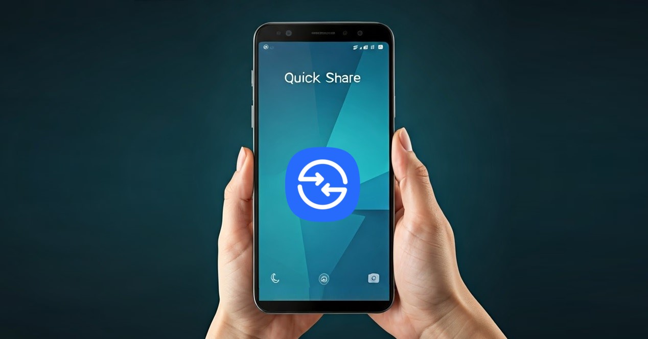 Movil Android con Quick Share