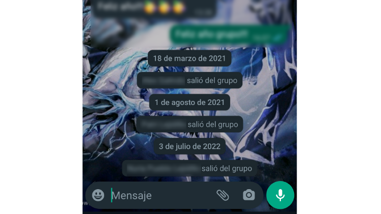 salir grupo aviso whatsapp