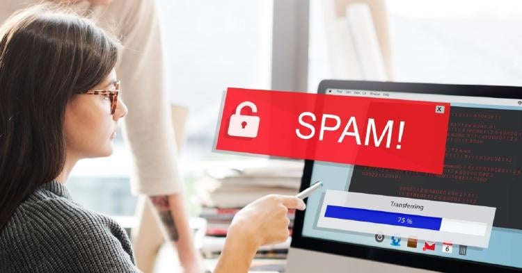 spam en la oficina spam en la oficina