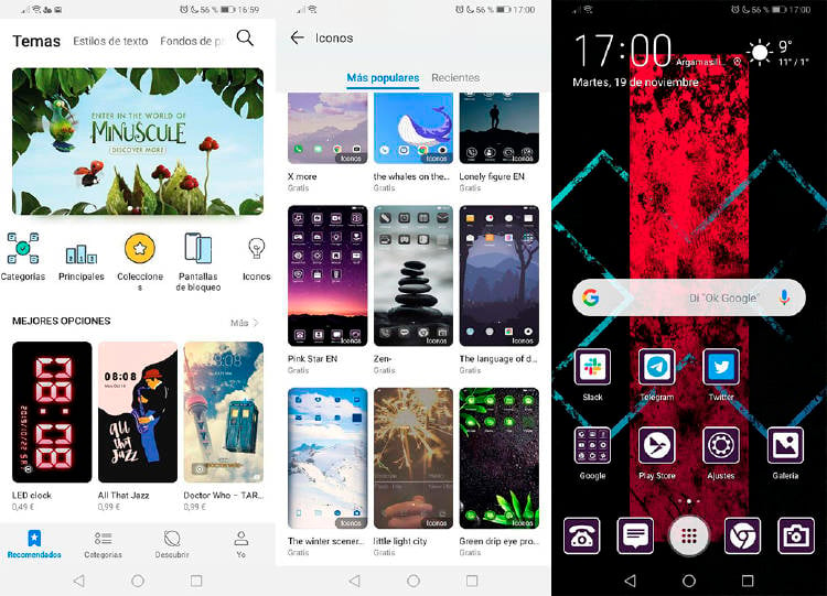 EMUI personalizar iconos