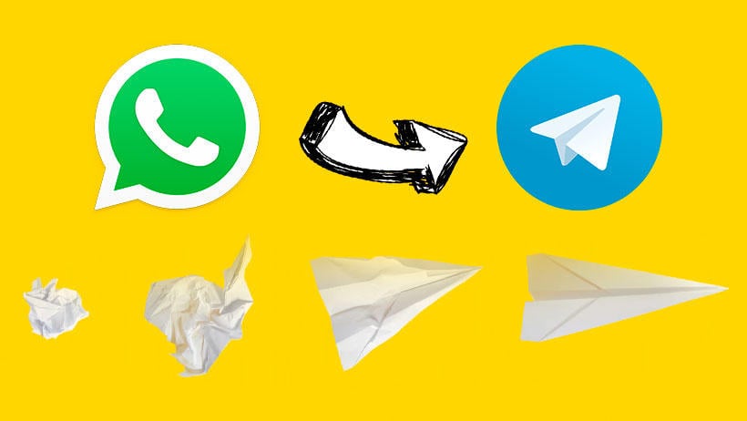 mover chat WhatsApp telegram