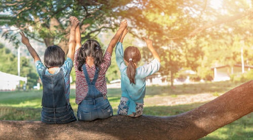 niños jugando