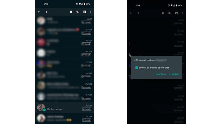 borrar chat whatsapp borrar chat whatsapp