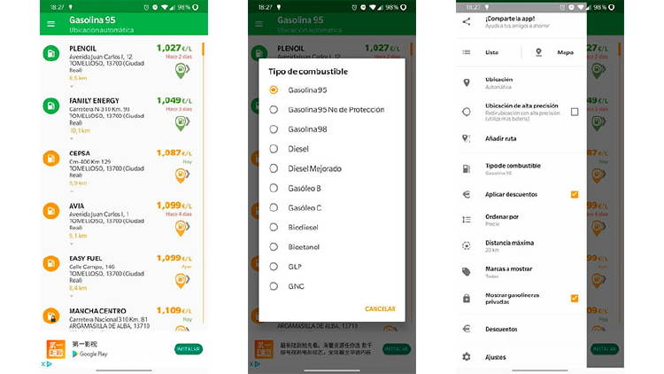 Cómo encontrar las gasolineras más baratas con el movil Cómo encontrar las gasolineras más baratas con el movil