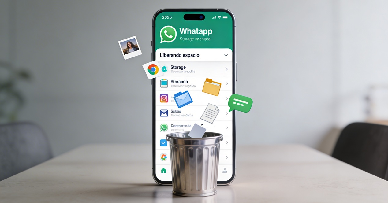 liberando espacio Whatsapp