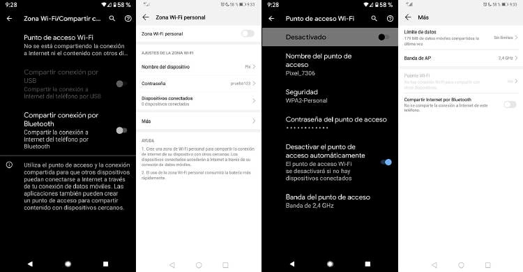 Convertir movil o tablet en router WiFi