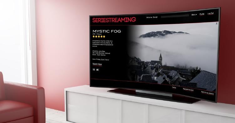 Smart TV grande Smart TV grande