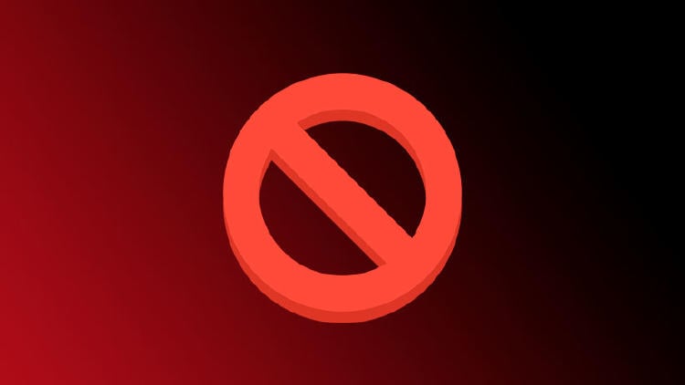 bloquear prohibido bloquear prohibido