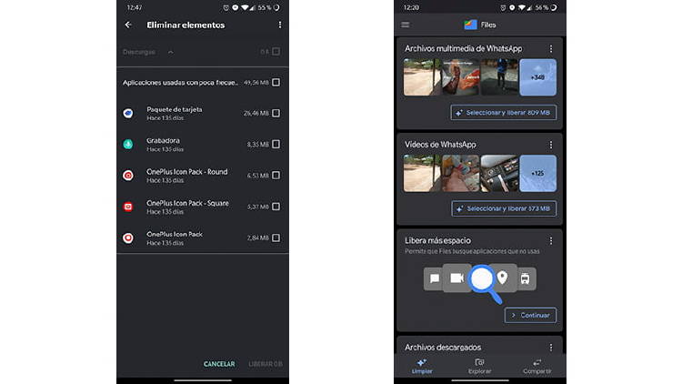liberar espacio android liberar espacio android