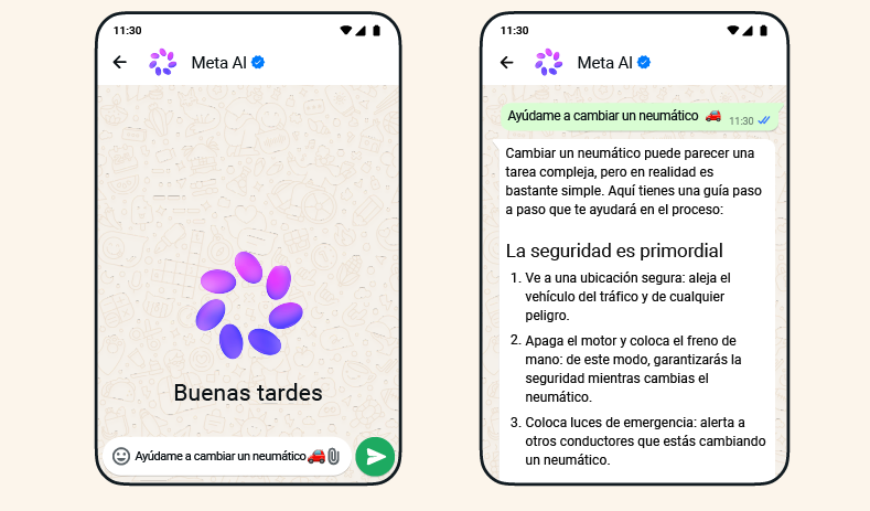 meta ai en whatsapp