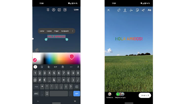 truco texto historias instagram truco texto historias instagram