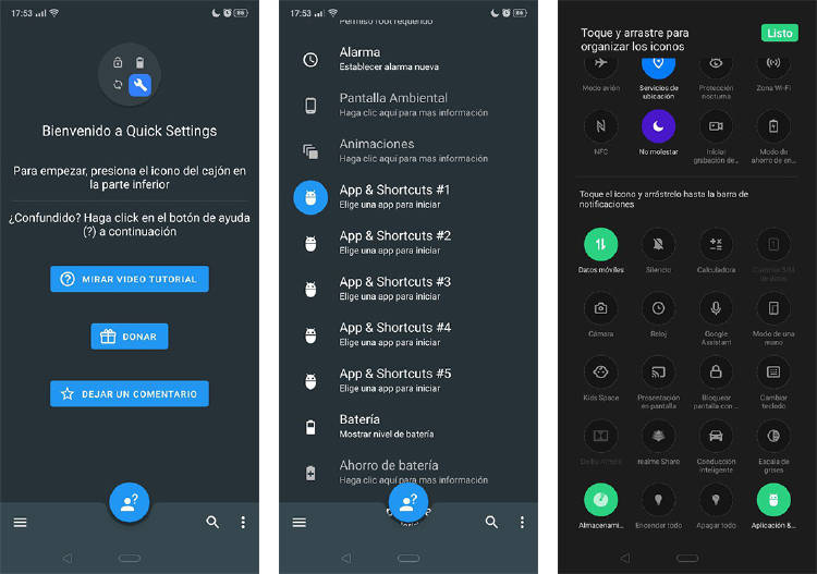 personalizar accesos rapidos android personalizar accesos rápidos android