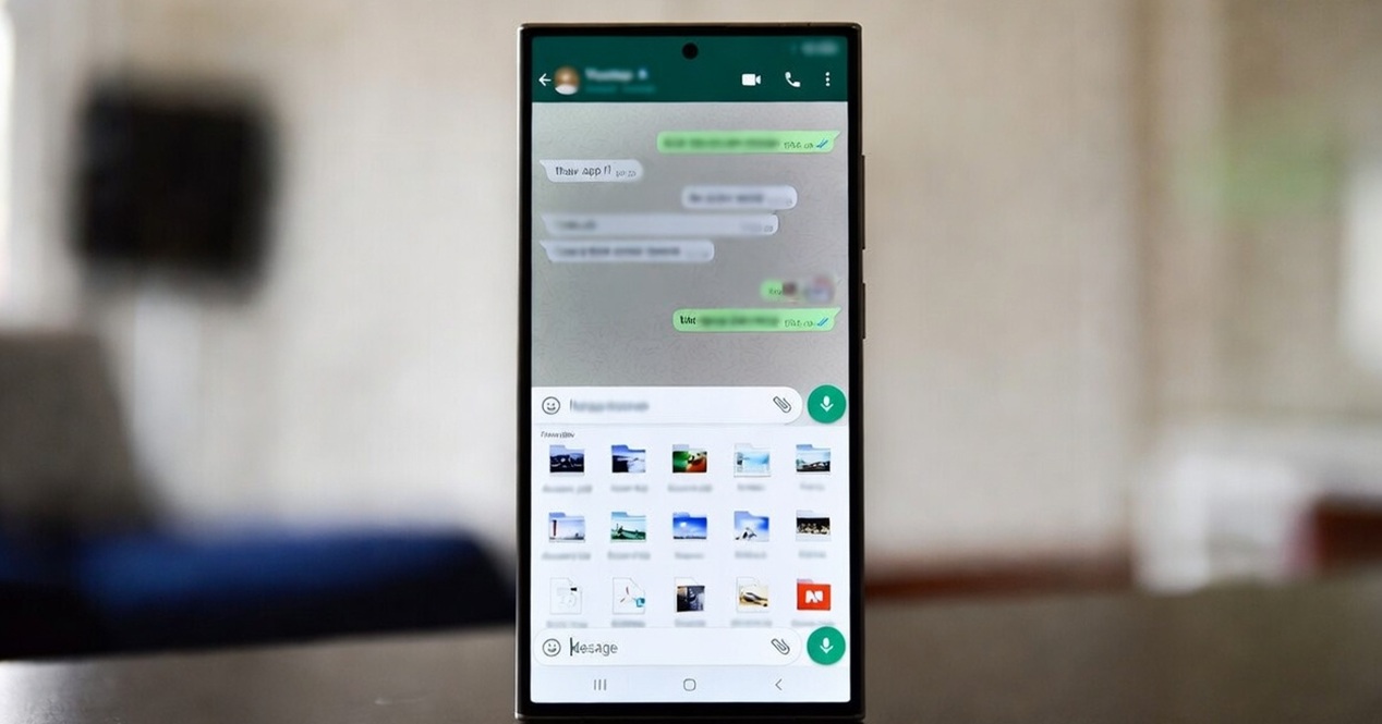 movil con whatsapp y archivos