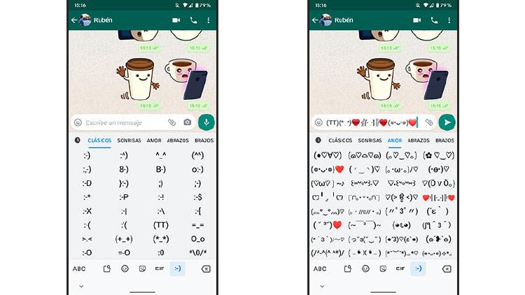 emoticonos teclado movil