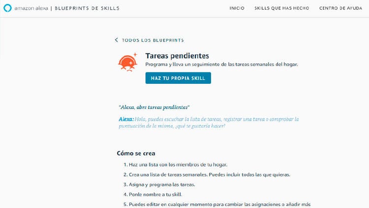 crear skills alexa crear skills alexa