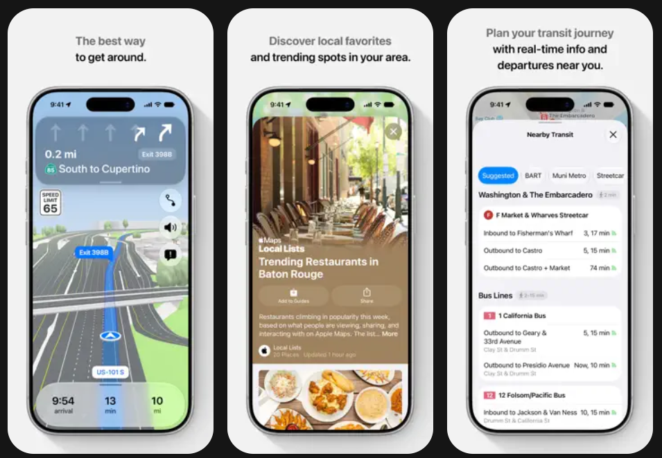 Apple Mapas