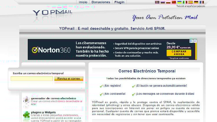 correo electrónico temporal correo electrónico temporal