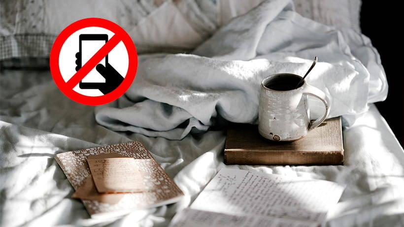 desconectar movil cama relax