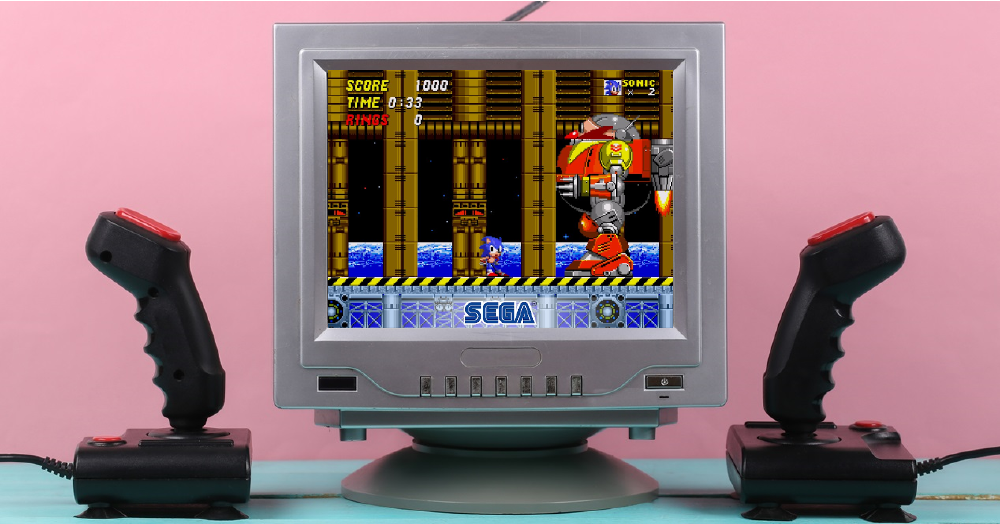 Sonic 2 tele antigua