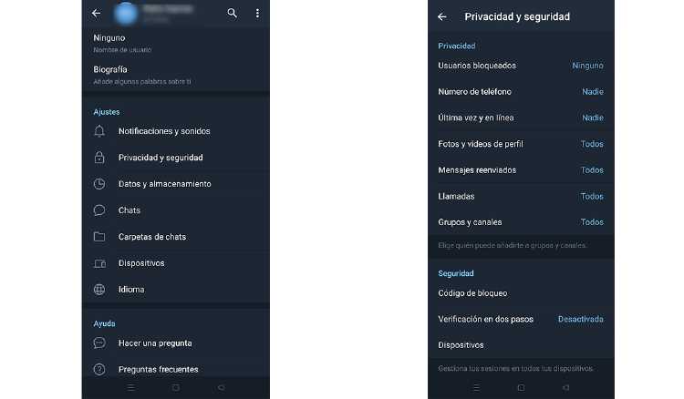 privacidad telegram privacidad telegram