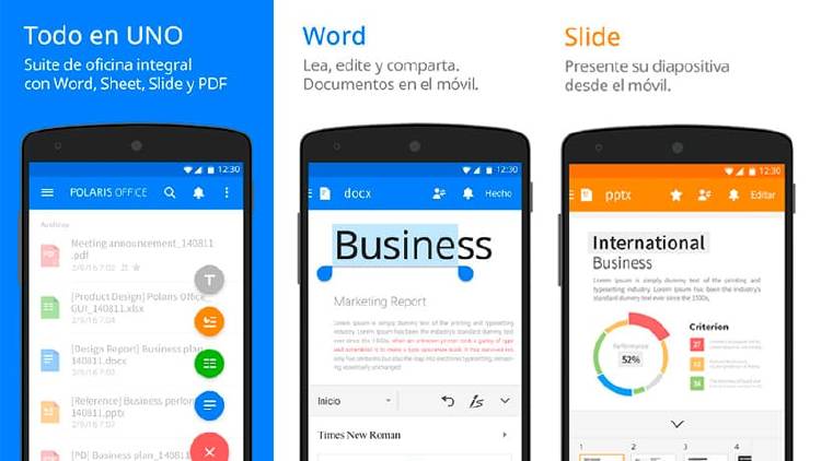 Apps PDF movil Android