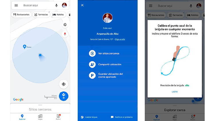 GPS brujula calibrar GPS brujula calibrar