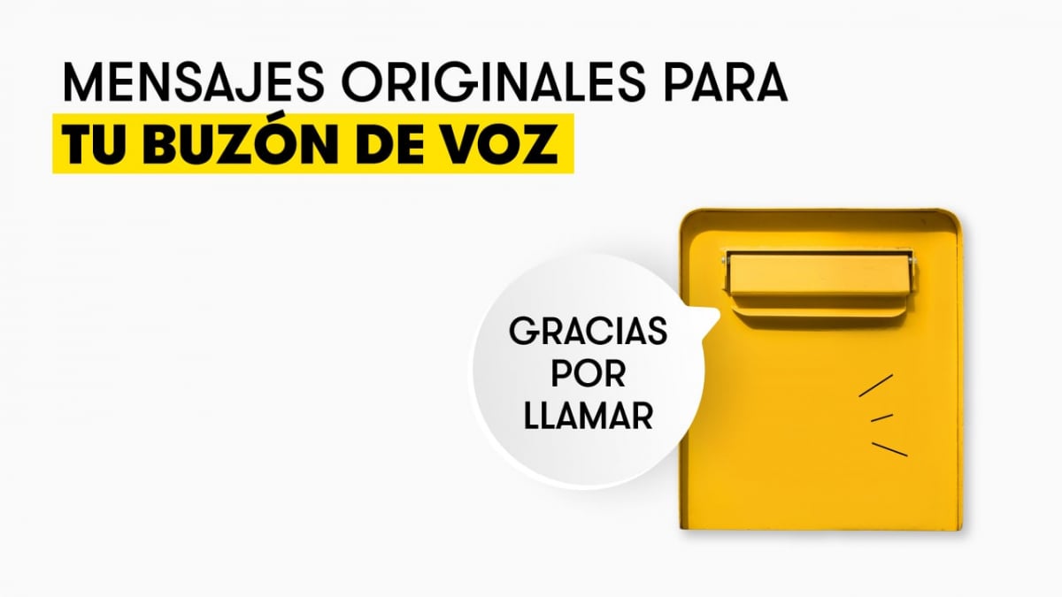 Como grabar tu propio buzon de voz sale