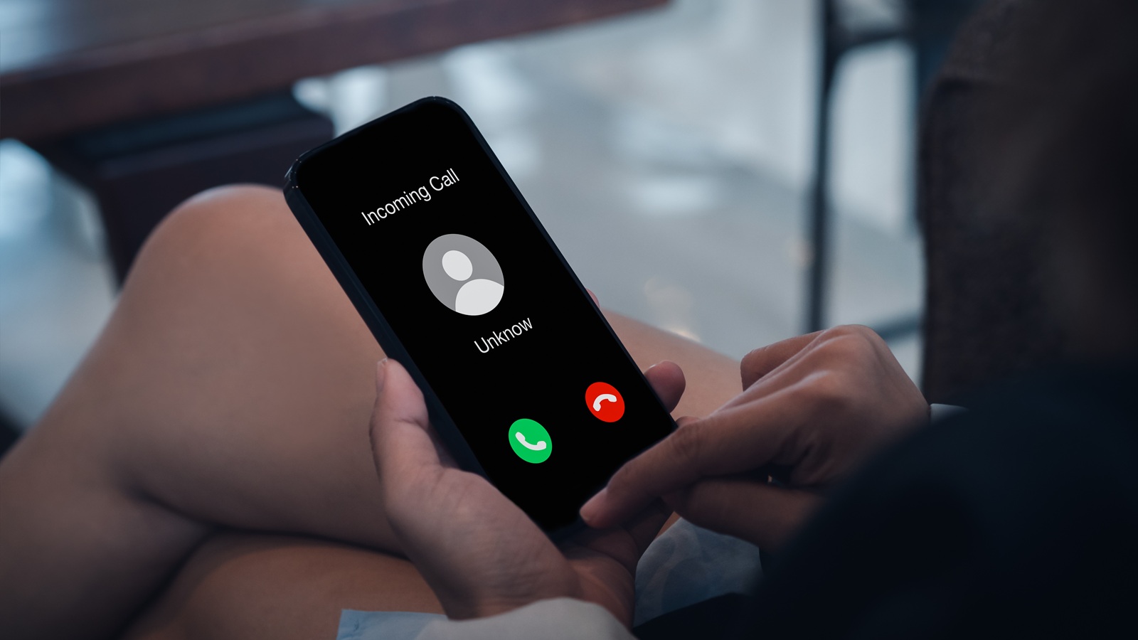 llamada de telefono desconocido