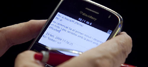SMS clásico móvil