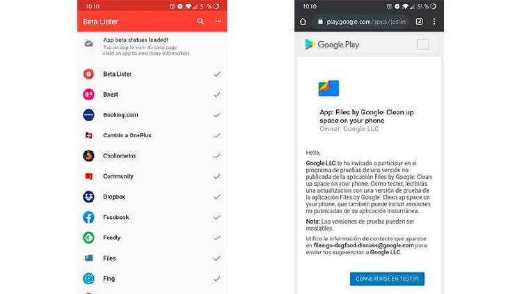 Aplicaciones beta, todo lo que necesitas saber y cómo instalarlas Aplicaciones beta, todo lo que necesitas saber y cómo instalarlas