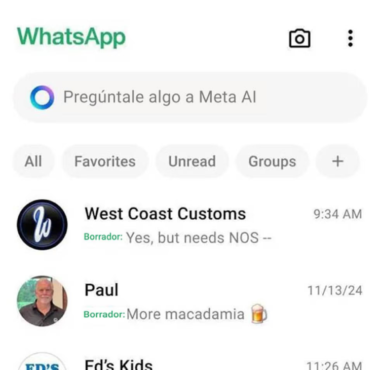 borradores WA borradores WA