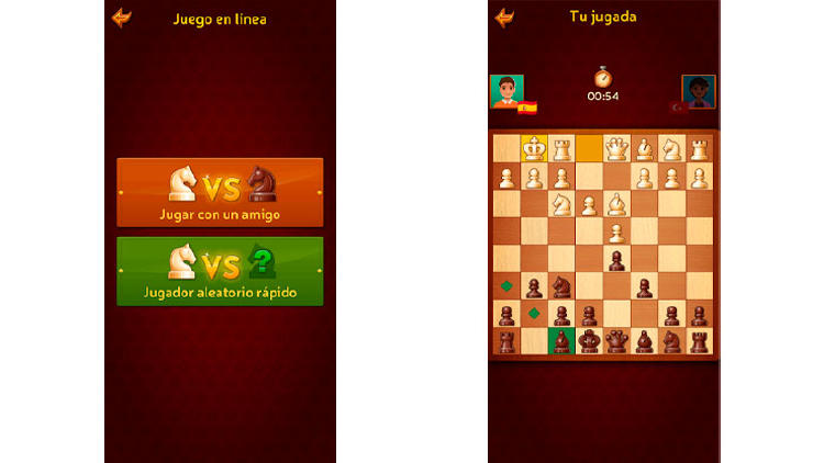 juego ajedrez online amigos